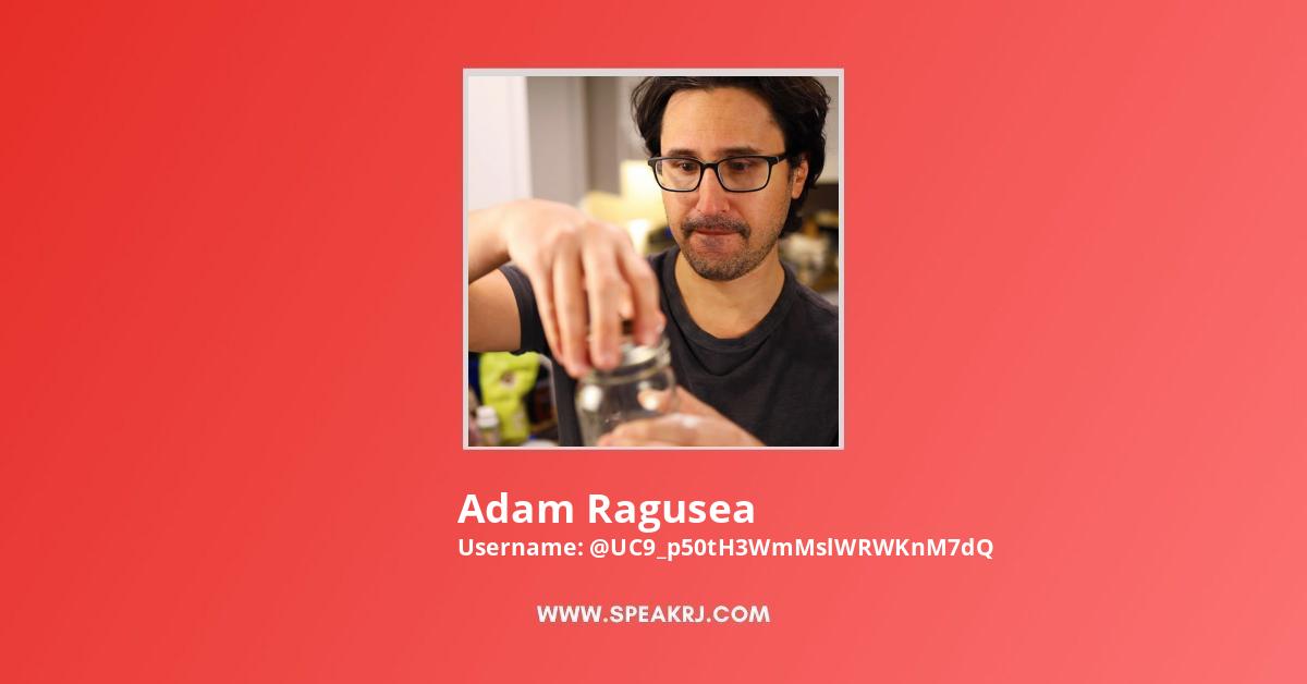 Adam Ragusea YouTube Channel Statistics / Analytics - SPEAKRJ Stats