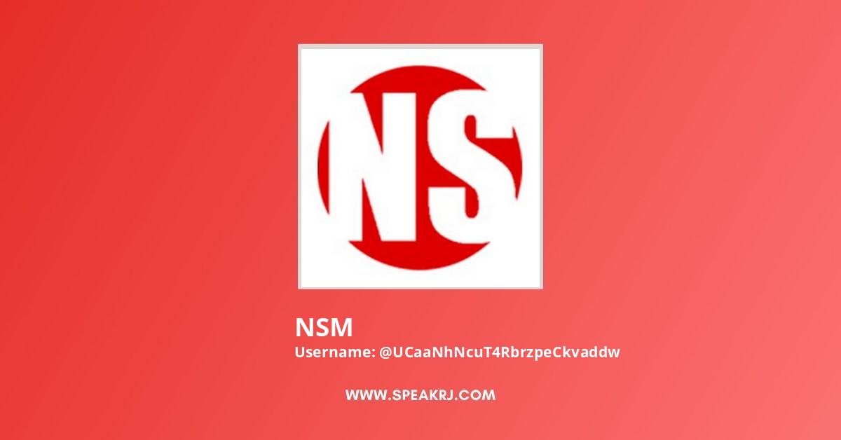 NSM YouTube Channel Statistics / Analytics - SPEAKRJ Stats