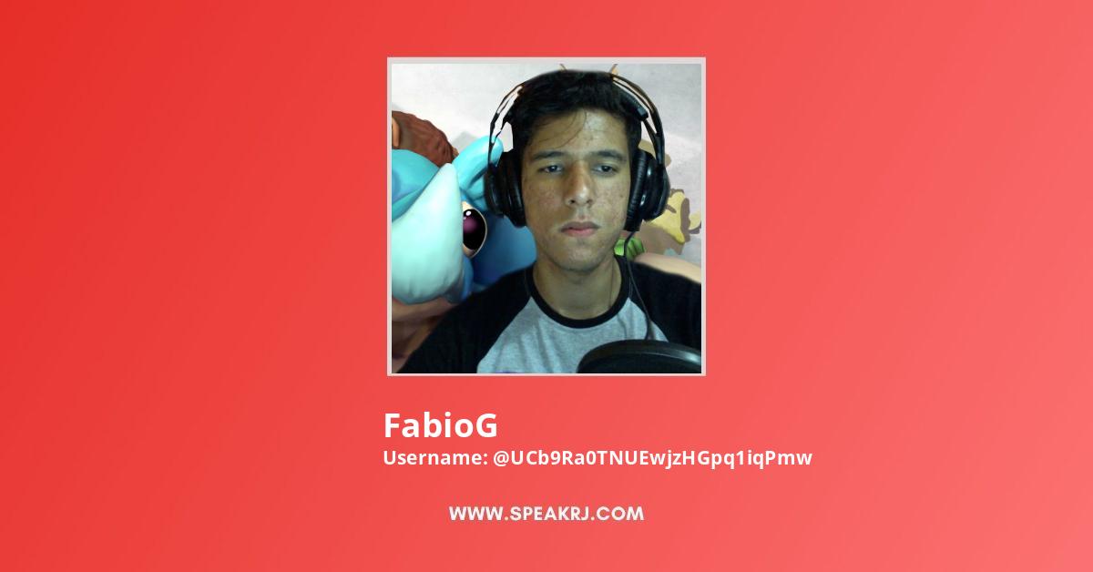 FabioG YouTube Channel Stats