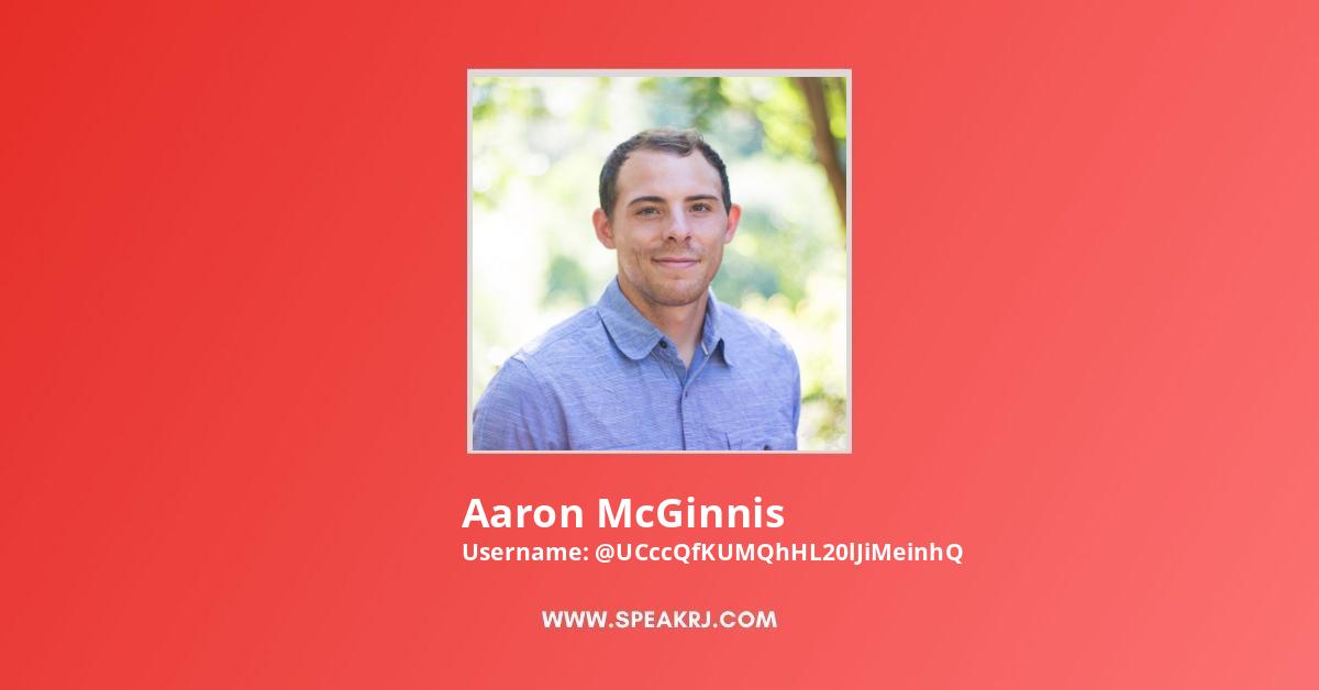 Aaron McGinnis YouTube Channel Stats