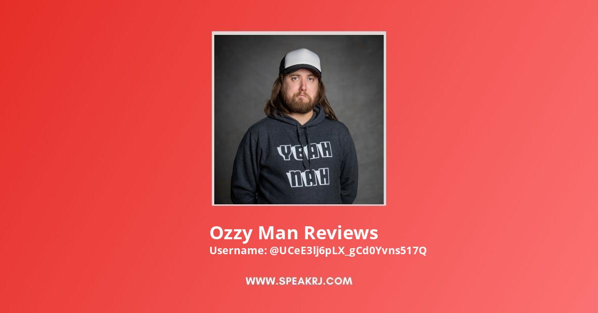 Ozzy Man Reviews YouTube Income Stats - SPEAKRJ