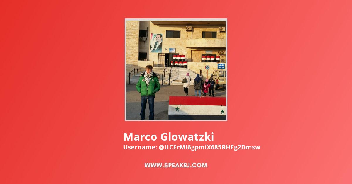 Marco Glowatzki Youtube Channel Subscribers Statistics Speakrj Stats