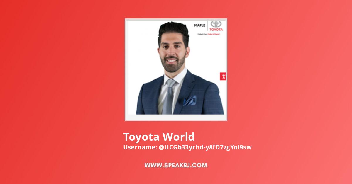 Toyota World YouTube Channel Stats