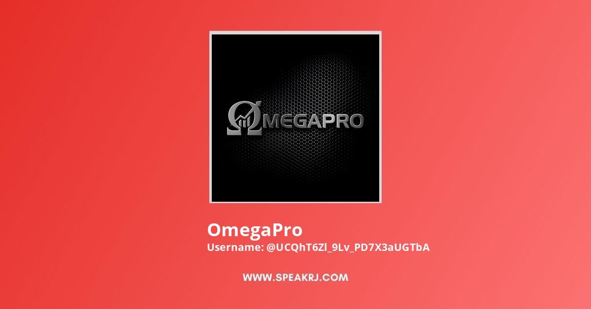 OmegaPro YouTube Channel Statistics / Analytics - SPEAKRJ Stats
