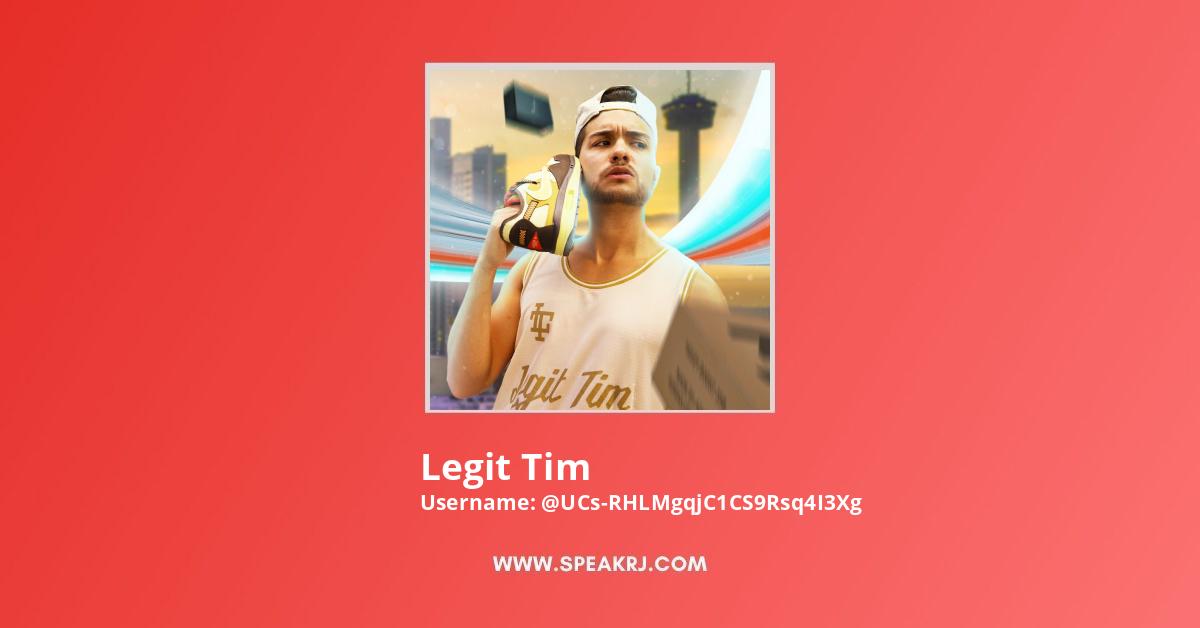Legit Tim YouTube Channel Statistics / Analytics - SPEAKRJ Stats