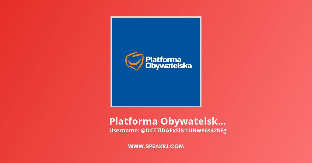 Platforma Obywatelska YouTube Channel Stats