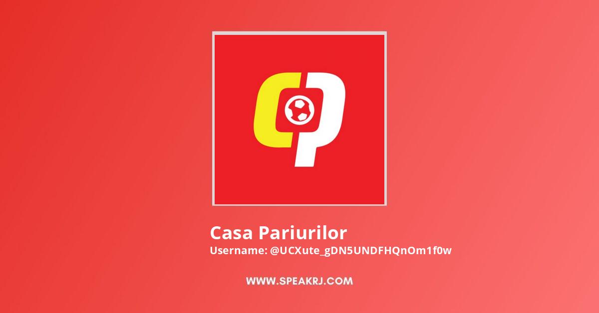 Casa Pariurilor YouTube Channel Stats
