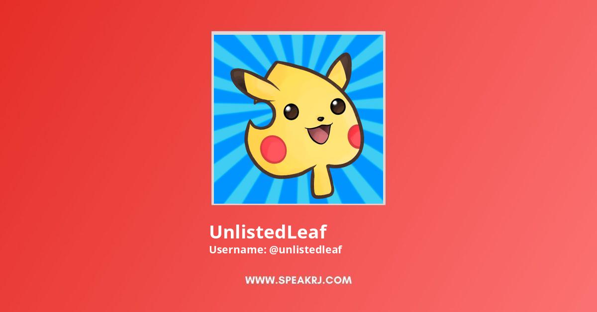 UnlistedLeaf YouTube Channel Statistics / Analytics - SPEAKRJ Stats