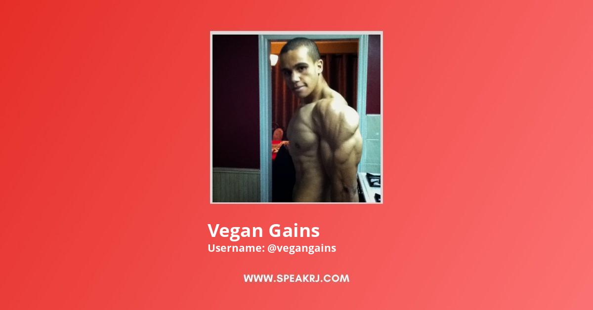Twitter vegan gains