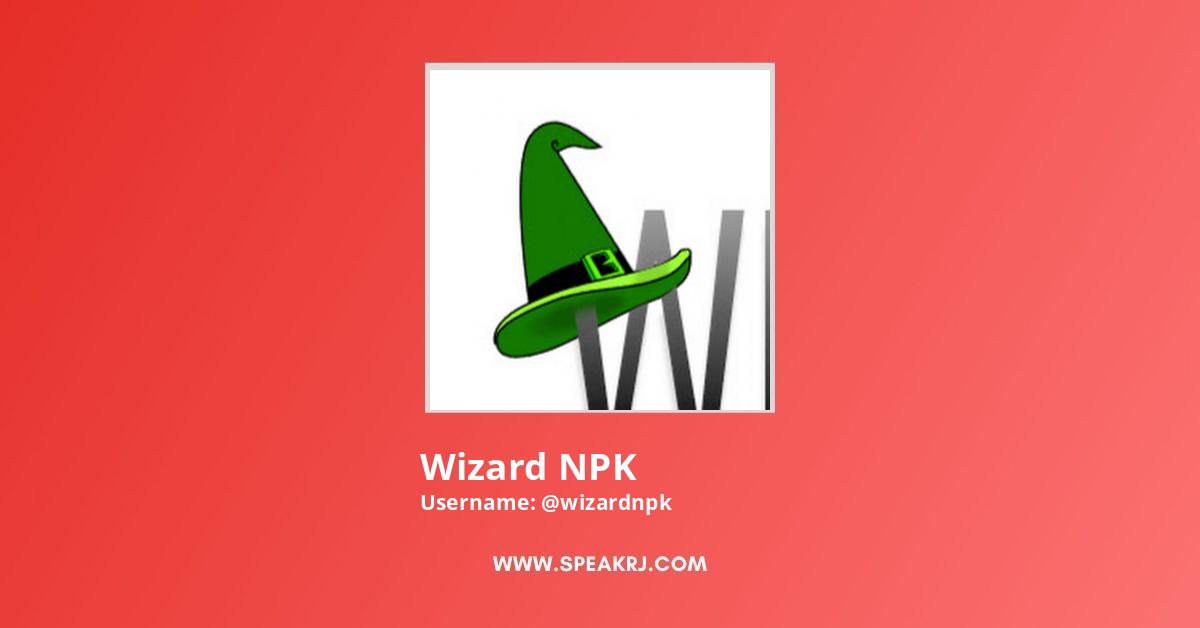 Wizard NPK YouTube Channel Statistics / Analytics - SPEAKRJ Stats