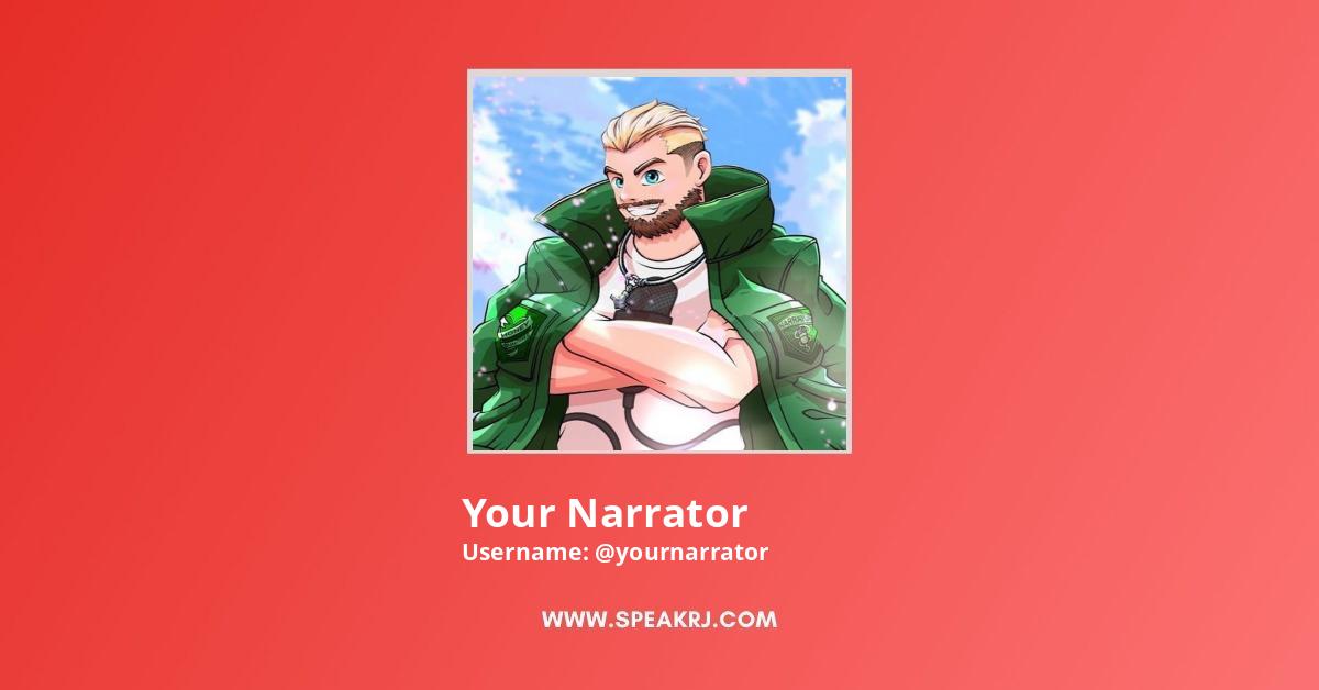 Your Narrator YouTube Channel Statistics / Analytics SPEAKRJ Stats